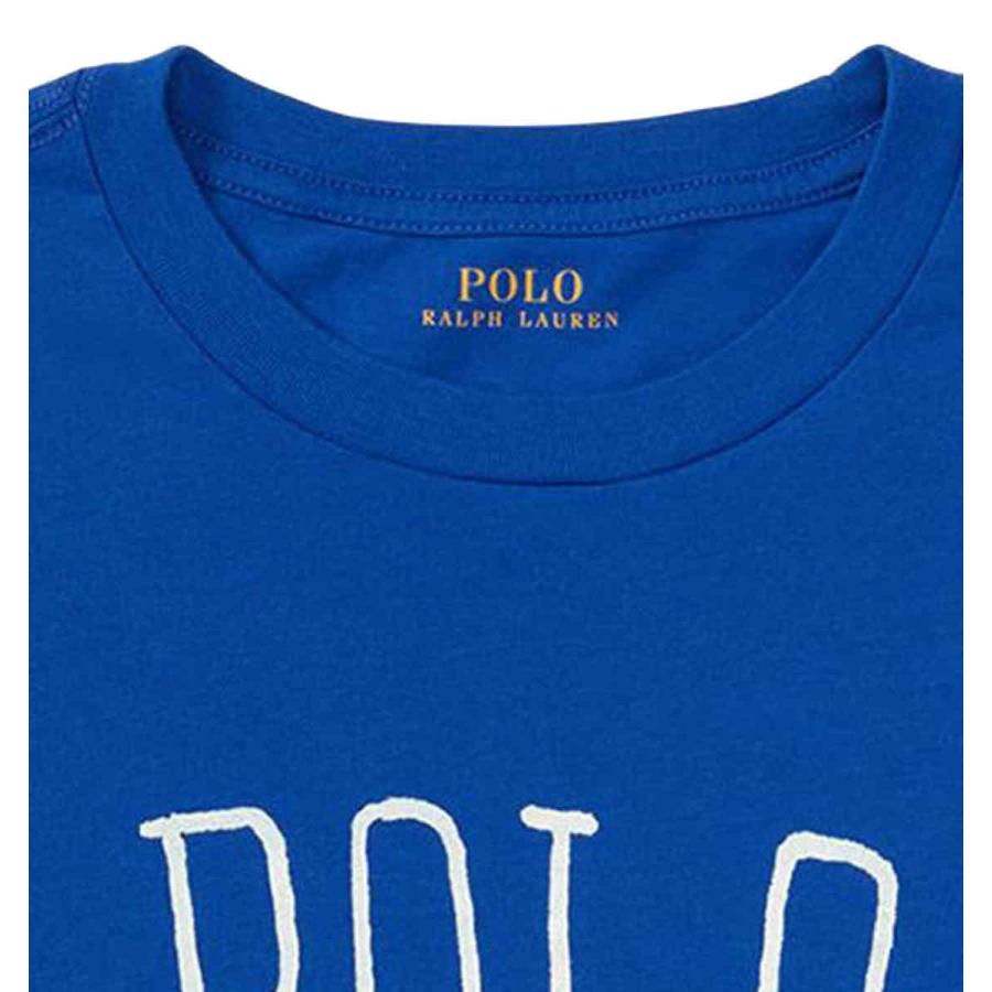 POLO RALPH LAUREN ポロ ラルフローレン 半袖 Tシャツ 青 ブルー POLO RALPH LAUREN ポロ ラルフローレン 半袖 Tシャツ 青 ブルー