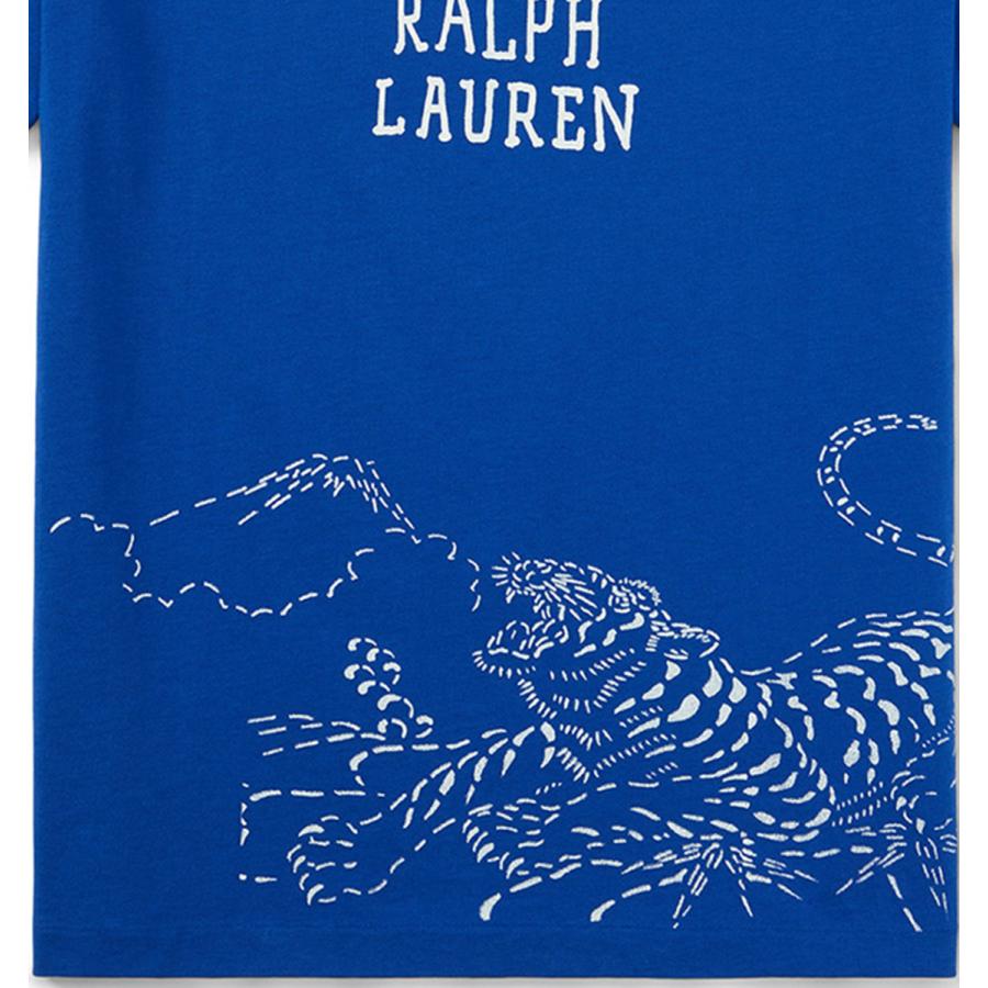 POLO RALPH LAUREN ポロ ラルフローレン 半袖 Tシャツ 青 ブルー POLO RALPH LAUREN ポロ ラルフローレン 半袖 Tシャツ 青 ブルー