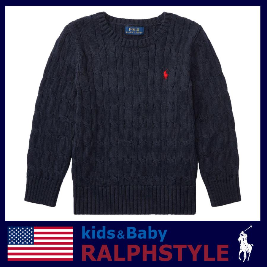 POLO RALPH LAUREN ポロ ラルフローレン 長袖 ケーブルセーター POLO RALPH LAUREN ポロ ラルフローレン 長袖 ケーブルセーター