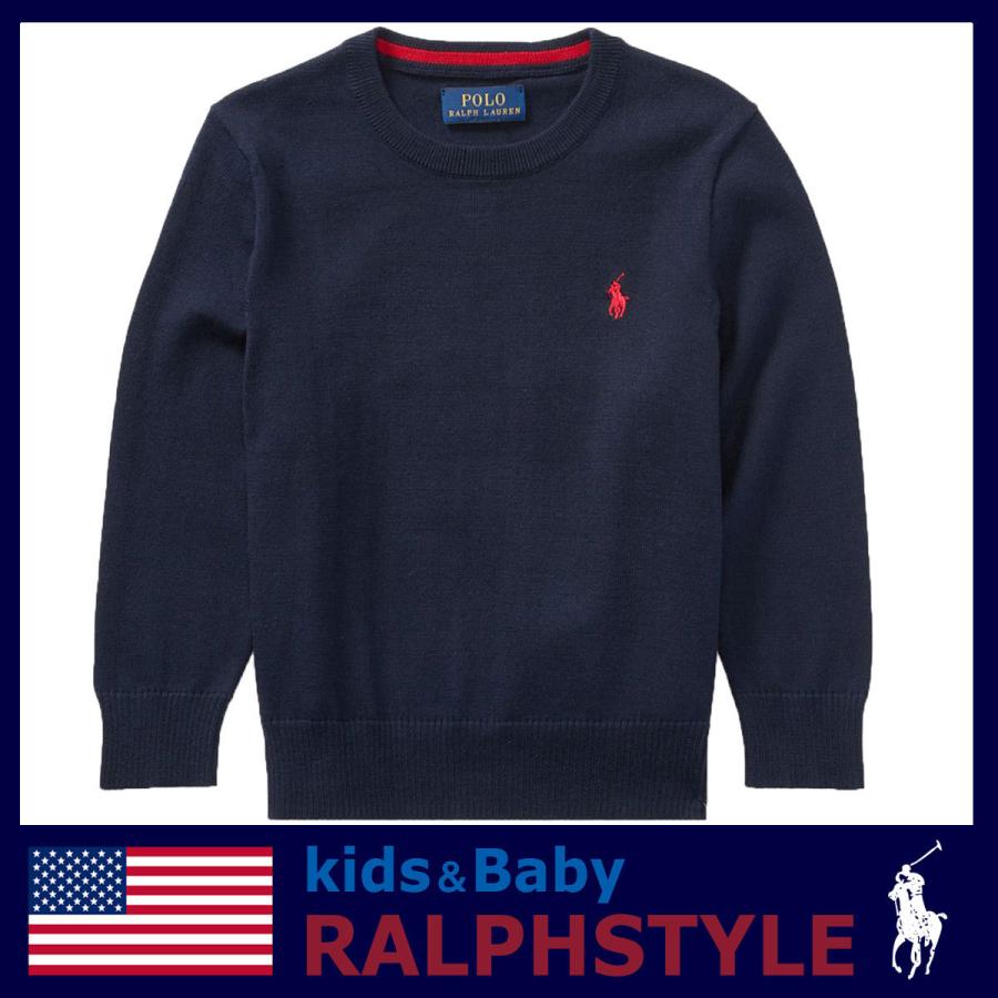 POLO RALPH LAUREN ポロ ラルフローレン クルーネック セーター POLO RALPH LAUREN ポロ ラルフローレン クルーネック セーター