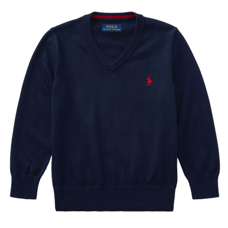 【ポロラルフローレン】5〜7号サイズ相当/美品 定番コットンブレンド半袖ニット ポロラルフローレン】5〜7号サイズ相当/美品 定番コットンブレンド半袖