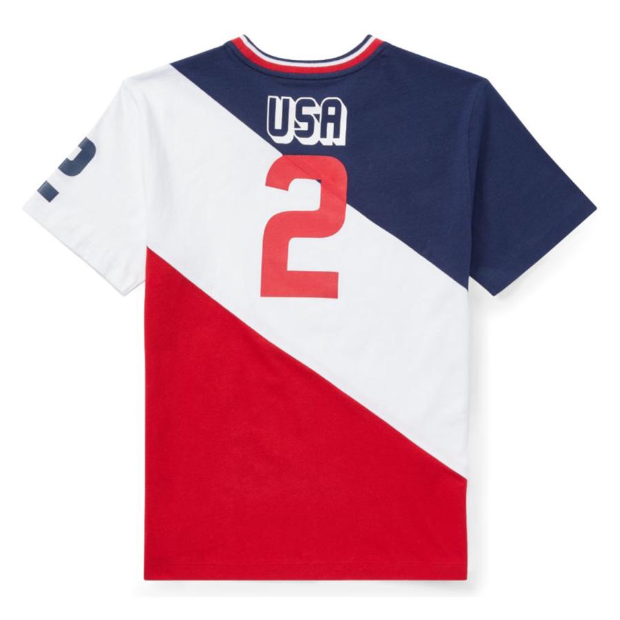 ポロ ラルフローレン 半袖 Tシャツ ビッグポニー USA レッド ブルー キッズ ジュニア｜ralphstyle｜12