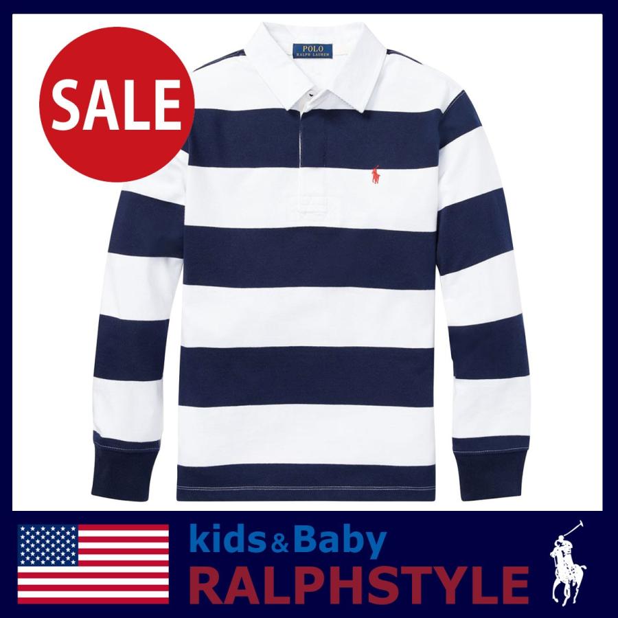 ポロ ラルフローレン 長袖 ラグビー シャツ クラシックポニー ネイビー ボーダー ストライプ コットン ボーイズ 男の子 Rs71 2590n Kids Baby ラルフスタイル 通販 Yahoo ショッピング