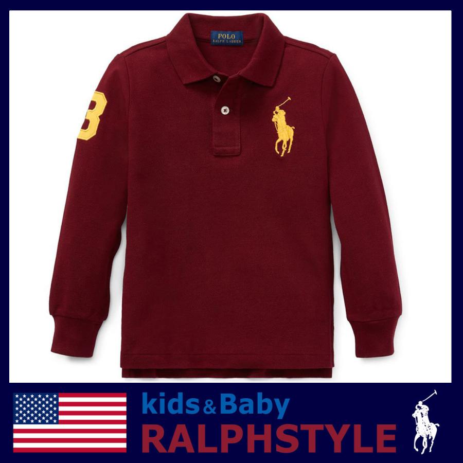 POLO RALPH LAUREN ポロ ラルフローレン 長袖 ポロシャツ ビッグ POLO RALPH LAUREN ポロ ラルフローレン 長袖 ポロシャツ ビッグ