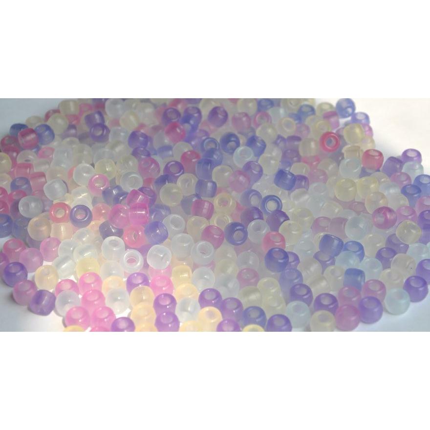 【50個入り】紫外線ビーズUVチェックビーズ（紫外線感知ビーズ） DIY UVビーズチェッカー色の変化で紫外線チェック+蓄光 夜光 蛍光 発光塗料配合 UVチェッカー |  | 02