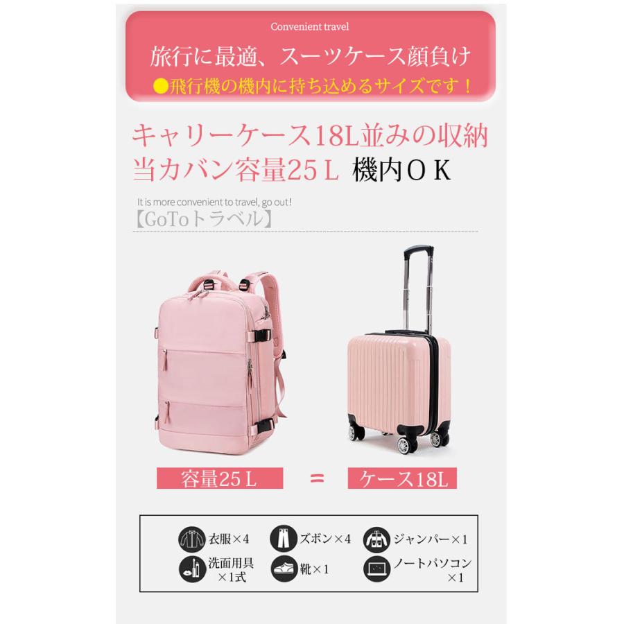 リュック 旅行カバン レディース トラベルリュック マザーズリュック