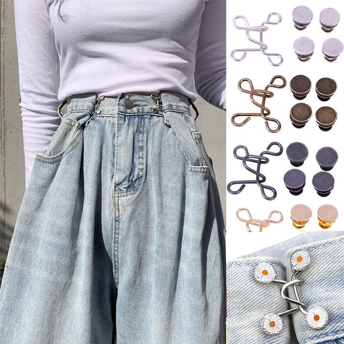 ウエストバックル 簡単取り付け ウエストアジャスター ウエスト調整 ボタン ガーメントボタン ウエストバックル 1401 Ram180度ヤフー店 通販 Yahoo ショッピング