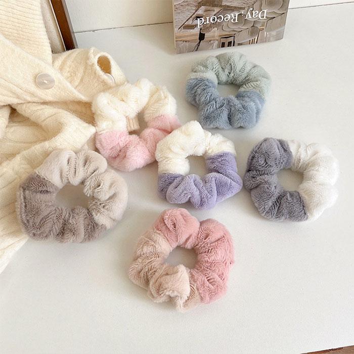 ふわふわモコモコシリーズ❁﻿ヘアゴム ふわふわモコモコシリーズ❁﻿ヘアゴム
