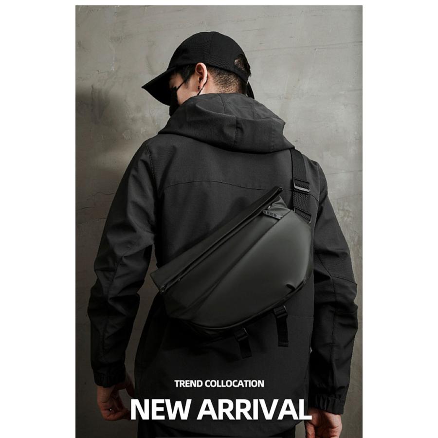 ワンショルダー 斜め掛け 3WAY クロスボディバッグ 収納力抜群 防水撥