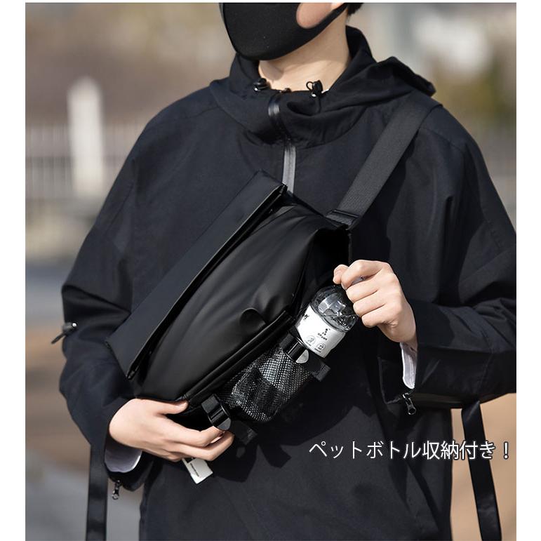 ワンショルダー 斜め掛け 3WAY クロスボディバッグ 収納力抜群