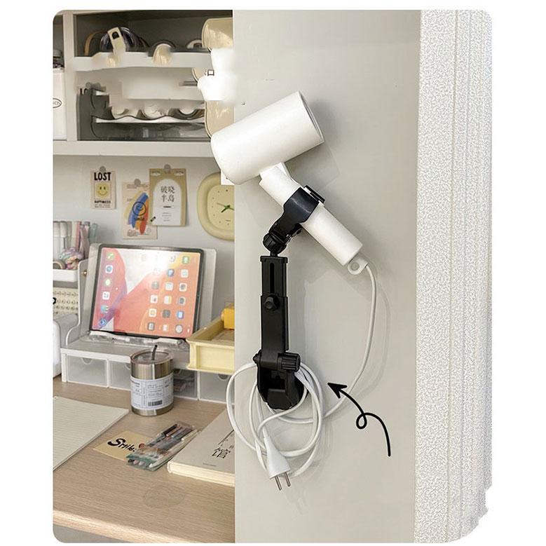 ドライヤーアーム ドライヤークリップ 吸盤式ドライヤー 吸盤固定