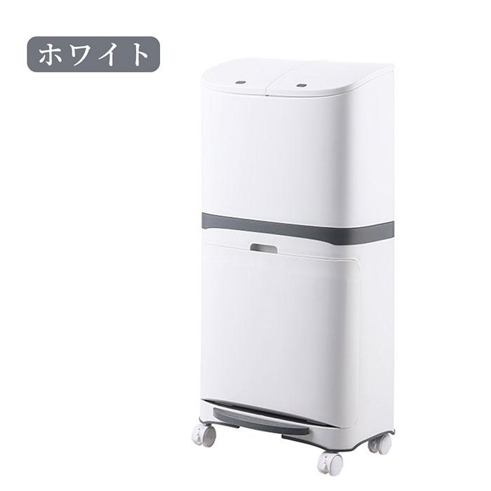 分類 ゴミ箱 45L袋可 45リットル袋可 おしゃれ フロントオープン 分別