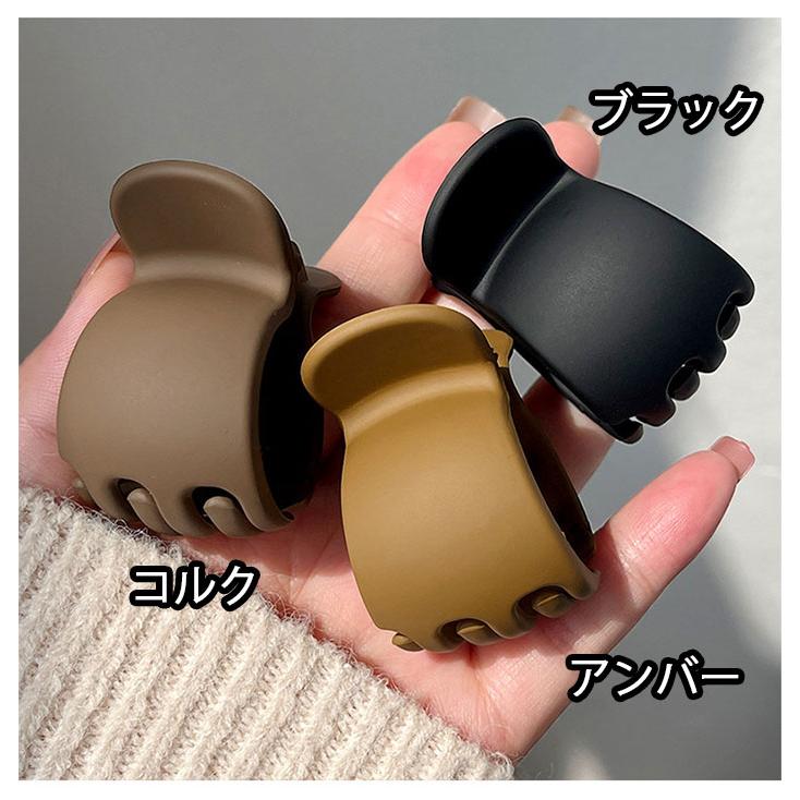 バンスクリップ シンプルヘアクリップ ヘア留め ポニーテールクリップ