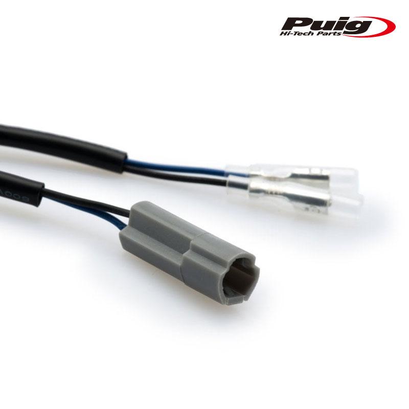 Puig 20589N TAIL LAMP CONNECTORS YAMAHA用 ライセンスライト 純正対応 カプラー プーチ ウインカー