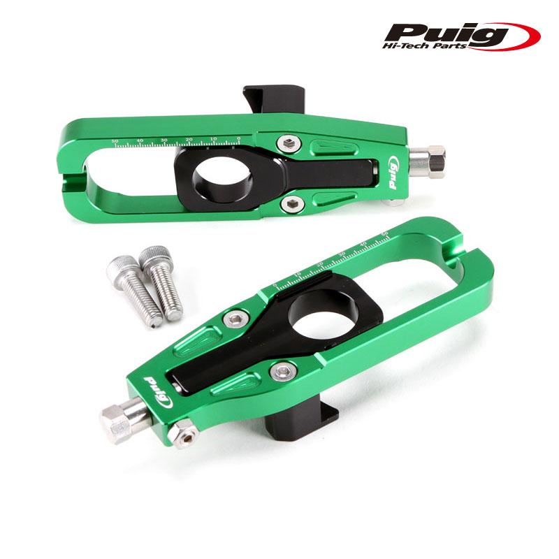 Puig（プーチ） Puig 20689V CHAIN TENSIONER [GREEN] Kawasaki ZX-6R