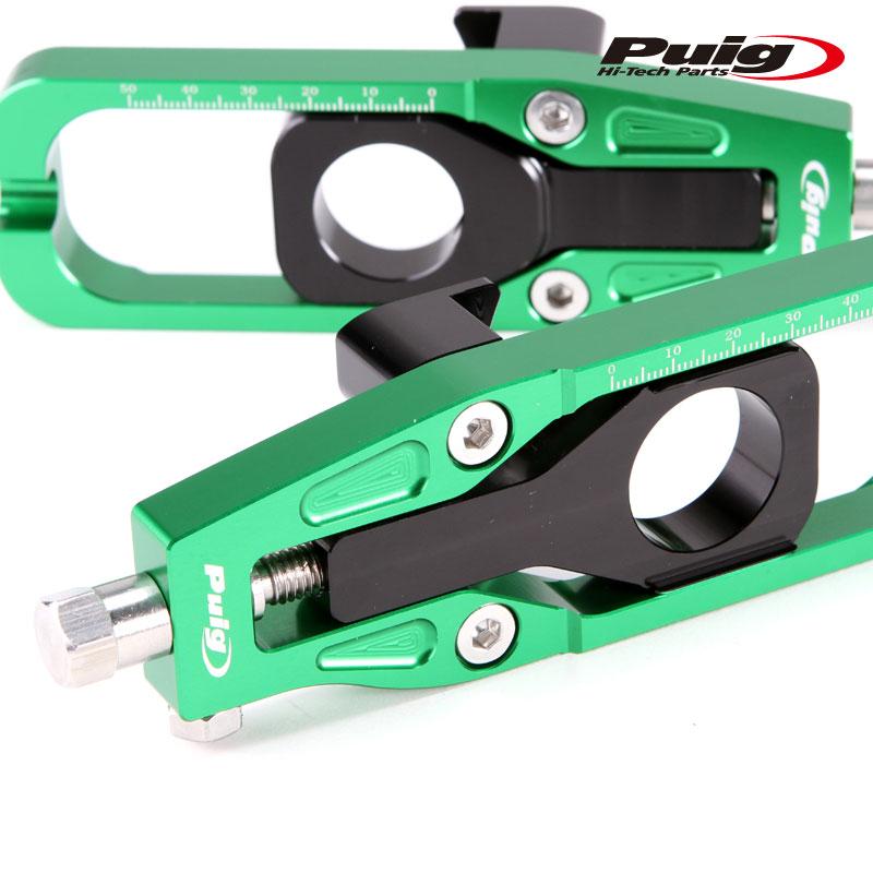 Puig（プーチ） Puig 20689V CHAIN TENSIONER [GREEN] Kawasaki ZX-6R