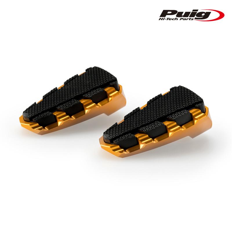 Puig 20853O TRAIL 2.0. FOOTPEGS [GOLD] 汎用 (25) プーチ フットペグ_1