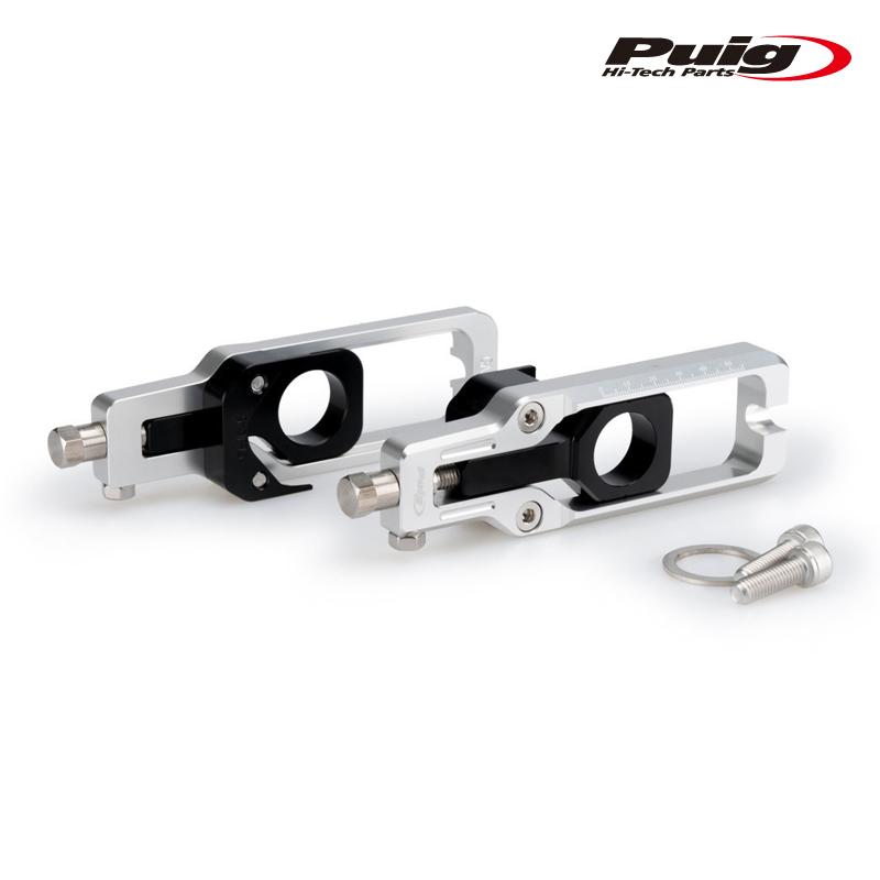 Puig 21189P CHAIN TENSIONER [SILVER] KAWASAKI ZX-10R (16-26) ZX-10RR (21-26) プーチ チェーン テンショナー | Puig