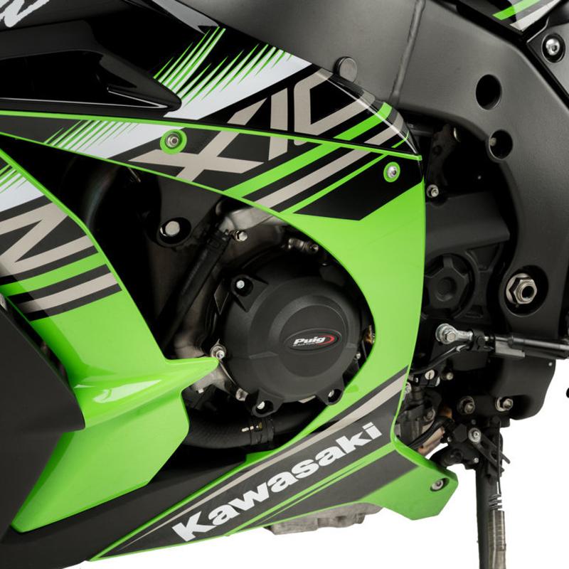 Puig（プーチ） Puig 21514N ENGINE PROTECTIVE COVER Kawasaki ZX-10R