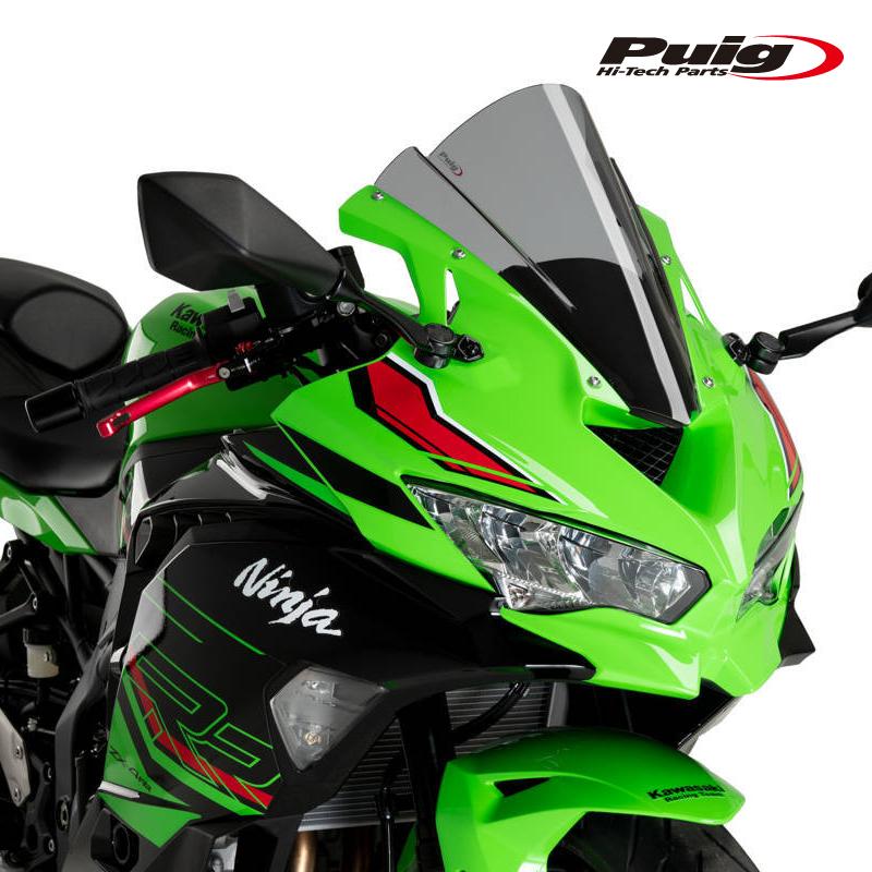 ろーに Puig（プーチ） Puig 21767H Z-RACING SCREEN [SMOKE] Kawasaki ZX-4R