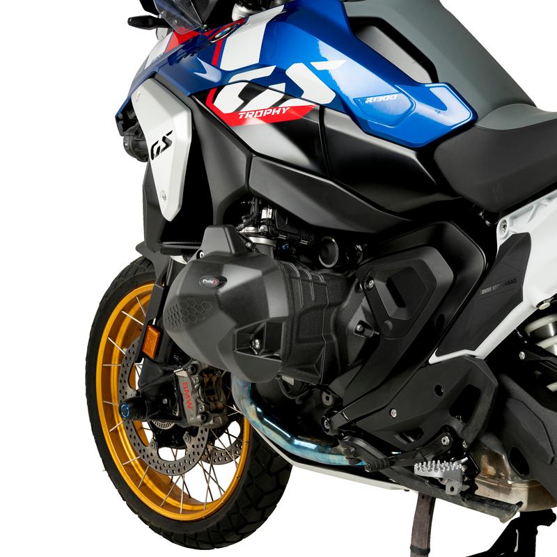 Puig 21877N ENGINE PROTECTIVE COVER [BLACK] BMW R1300GS (23-25) R1300RS (25) プーチ エンジンカバー_3