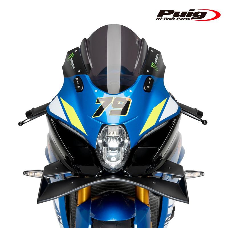 Puig（プーチ） Puig 22075J FRONTAL SPOILER GP [MATT BLACK] SUZUKI