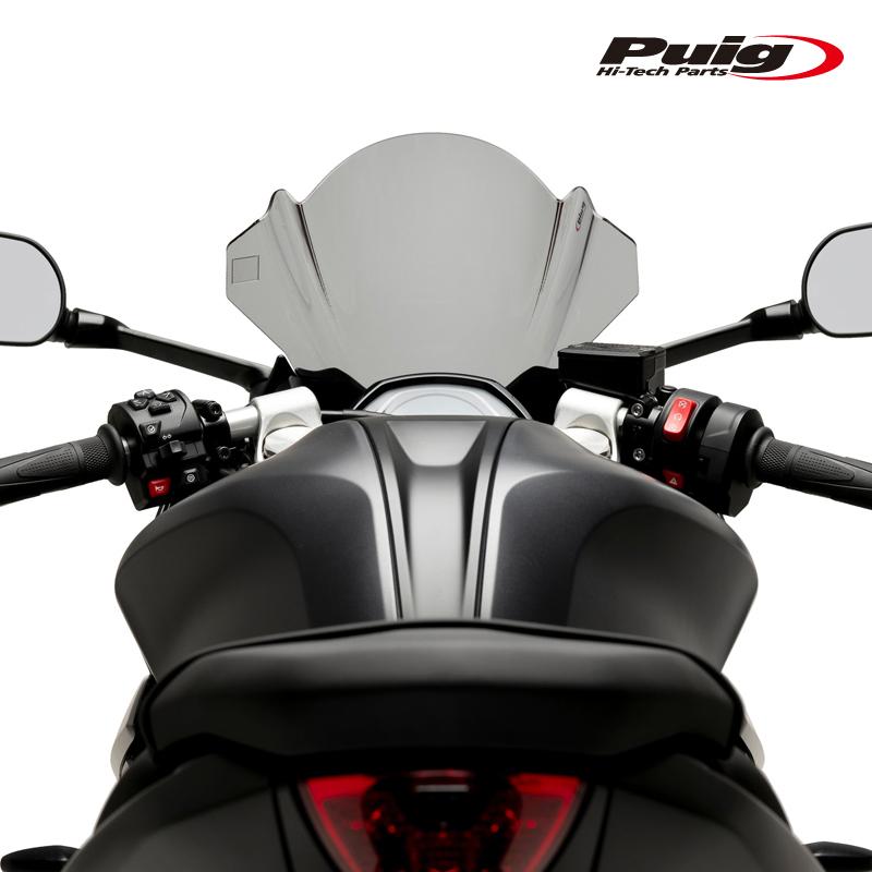 Puig（プーチ） Puig 22084H Z-RACING SCREEN [SMOKE] TRIUMPH DAYTONA