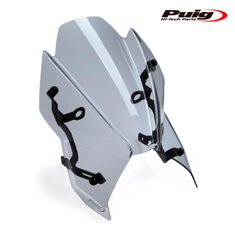 Puig Sport Screen Windshield – Dark Smoke For Suzuki GSX-S 750 2017–2021