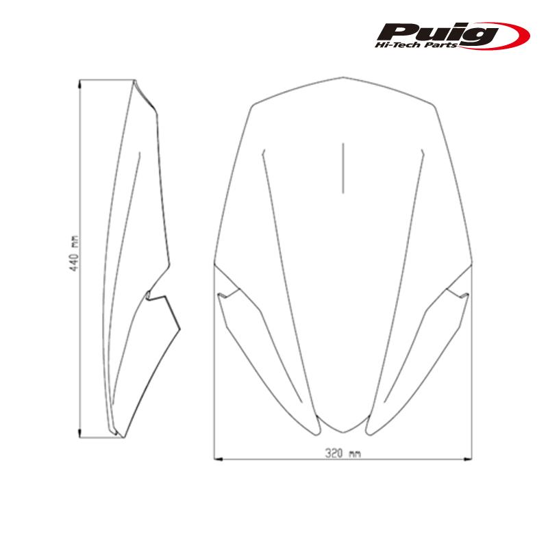 Protezione Forcella Puig PHB19 Per Suzuki GSX-S750 (2017-2019) - Nylon Nero - 3