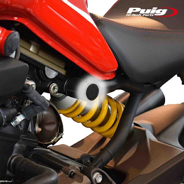 Puig 9633N CHASSIS CAPS [BLACK] DUCATI MONSTER 821 (14-16) MONSTER 1200 (14-16) MONSTER 1200 S (14-16) プーチ フレームキャップ　シャシ｜ram777｜02