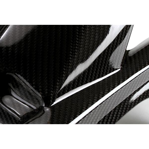 TEASER RFK03G REAR FENDER [DRY CARBON HG] Kawasaki ZZR140- ティーザー カーボン リアフェンダー_2