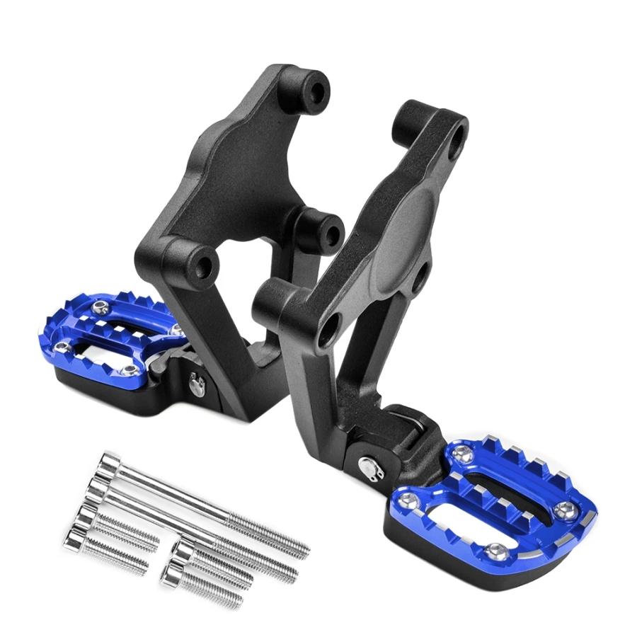 【並行輸入品】 バイク アルミ XADV750 リア フットペグ フット ペグ フットレスト ペダルs 2017年-2019年 X ADV XADV 750 カスタム パーツの画像