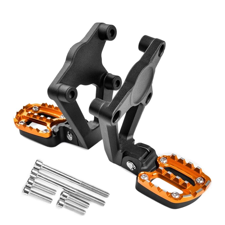 【並行輸入品】 バイク アルミ XADV750 リア フットペグ フット ペグ フットレスト ペダルs 2017年-2019年 X ADV XADV 750 カスタム パーツの画像