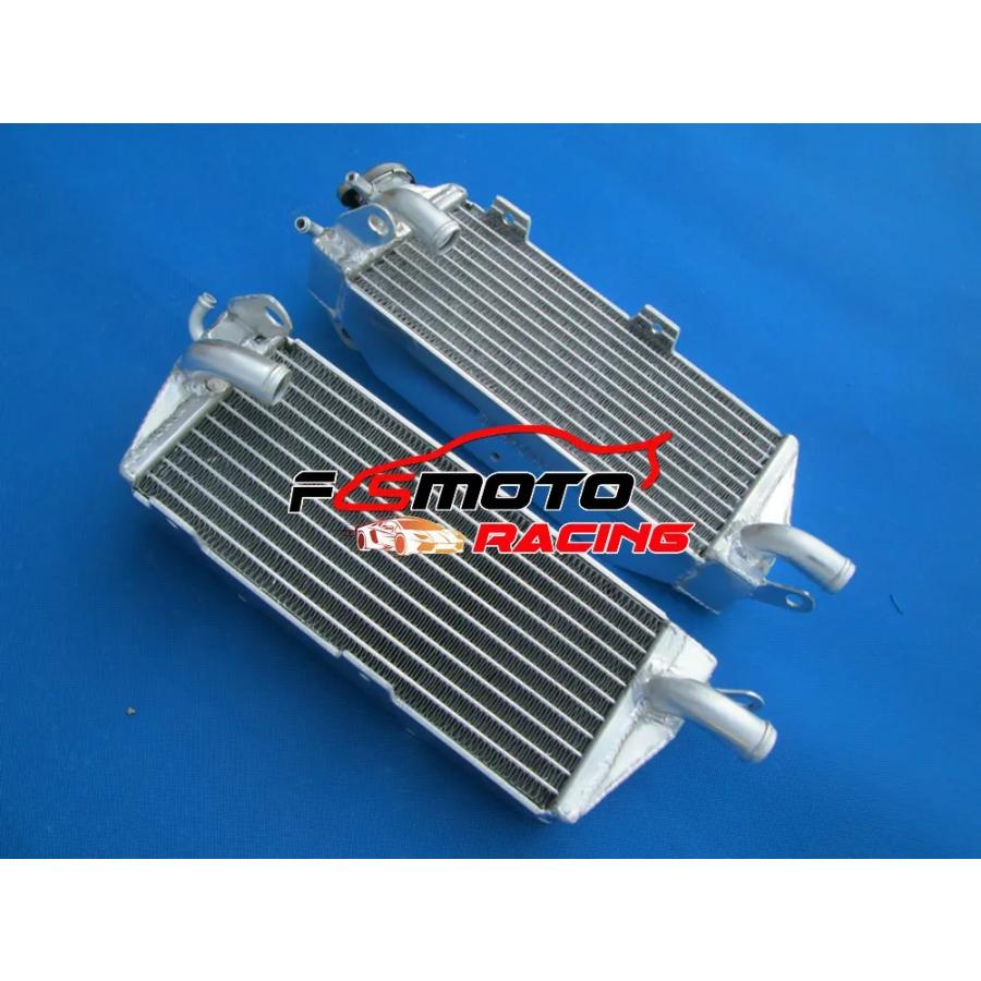 【並行輸入品】 左 ＆ 右 サイド アルミ ラジエーター ハスクバーナ Husky WR400/XC400/AE430/CR430/WR430/XC430/AE500/WR500//CR500XC500 1984年-1988年 カスの画像