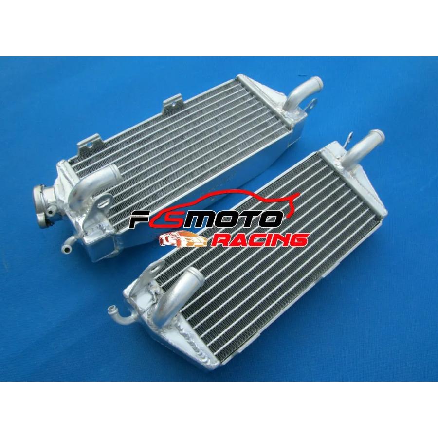 【並行輸入品】 左 ＆ 右 サイド アルミ ラジエーター ハスクバーナ Husky WR400/XC400/AE430/CR430/WR430/XC430/AE500/WR500//CR500XC500 1984年-1988年 カスの画像