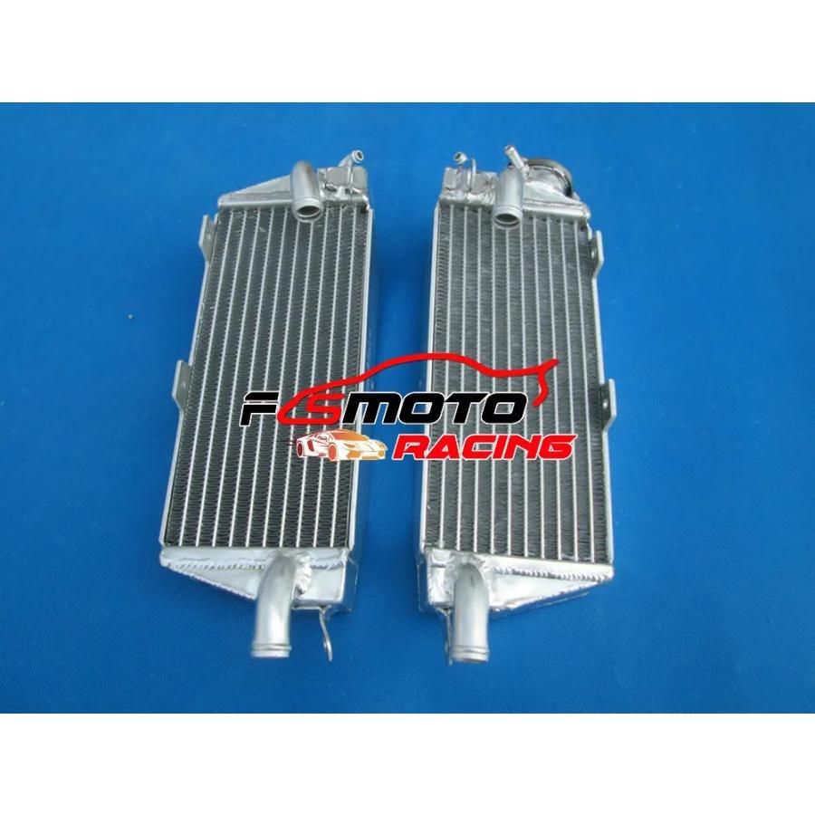 【並行輸入品】 左 ＆ 右 サイド アルミ ラジエーター ハスクバーナ Husky WR400/XC400/AE430/CR430/WR430/XC430/AE500/WR500//CR500XC500 1984年-1988年 カスの画像