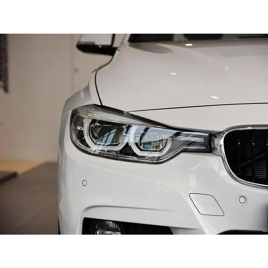 【並行輸入品】 BMW 3 シリーズ F35 F30 316 320 328Li 335 2016年 2017年 2018年 LED ヘッドライト カバー 透明 ランプシェード ヘッドライト Plexiガラス カ_8