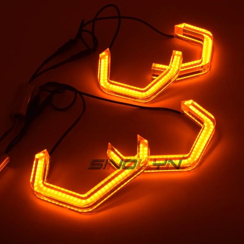 【並行輸入品】 イカリング M4 BMW E46 F10 E90 F30 E60 F31 F32 F34 F01 F02 F80 F82 F83 M2 ヘッドライト DRL LED DTM Iconic LED カスタム パーツ_6