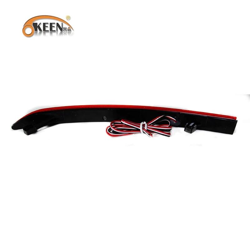 【並行輸入品】 2P/セット フォルクスワーゲン VW ティグアン 2009年 2010年 2011年 2012年 2013年 2014年 2015年 LED リア バンパー リフレクター ストップ ブ