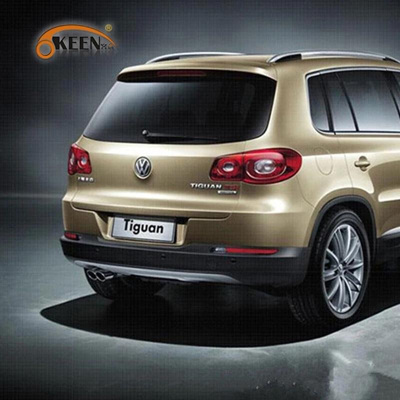 【並行輸入品】 2P/セット フォルクスワーゲン VW ティグアン 2009年 2010年 2011年 2012年 2013年 2014年 2015年 LED リア バンパー リフレクター ストップ ブ