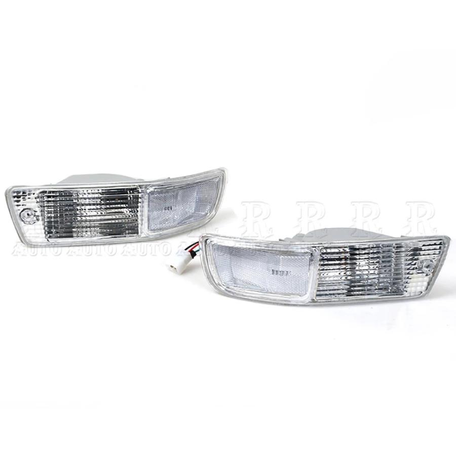 並行輸入品 R- フロント バンパー フォグ ライト フォグ ランプ アセンブリ デイライト ランプ ワイヤー トヨタ RAV4 1998年 1999年 カスタム パーツ_5