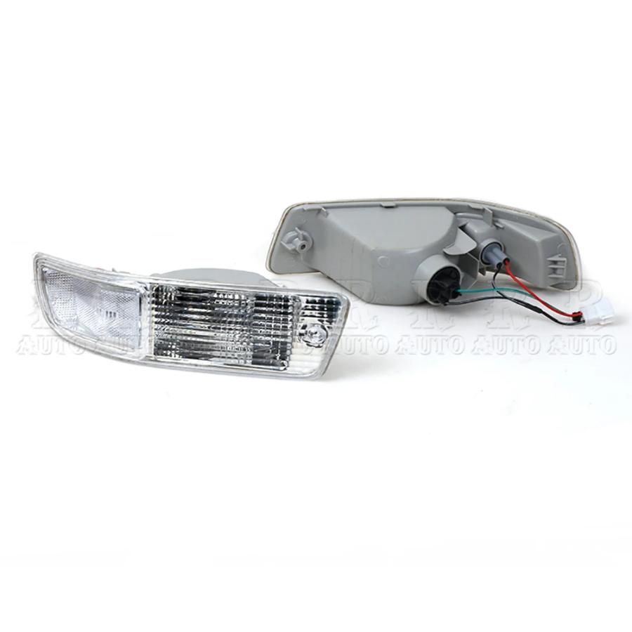 並行輸入品 R- フロント バンパー フォグ ライト フォグ ランプ アセンブリ デイライト ランプ ワイヤー トヨタ RAV4 1998年 1999年 カスタム パーツ_6