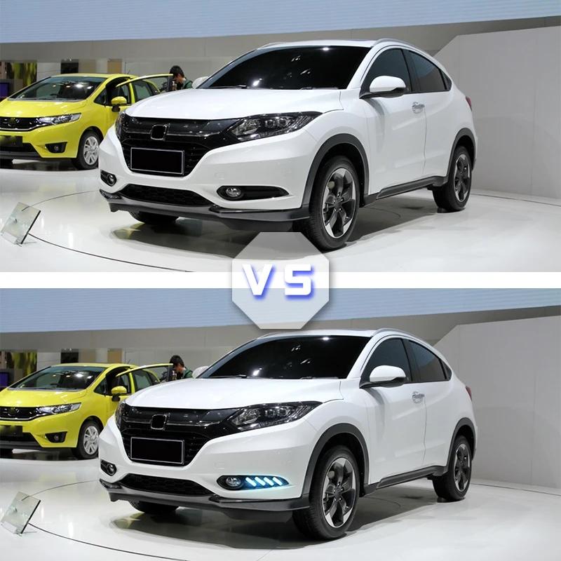 【並行輸入品】 ホンダ HR-V HRV ベゼル 2014年~2018年 No-error デイライト 走行 ライト LED DRL フォグ ランプ ランプ カスタム パーツの画像