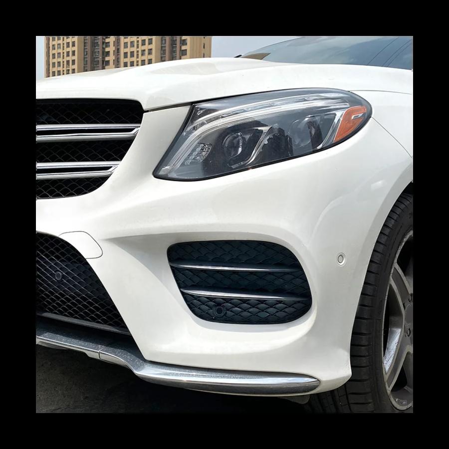 【並行輸入品】 フロント バンパー フォグ ランプ グリル カバー メルセデス-ベンツ GLE GLS GLE クーペ W166 X166 C292 AMG 2015年-2019年 カスタム パーツの画像