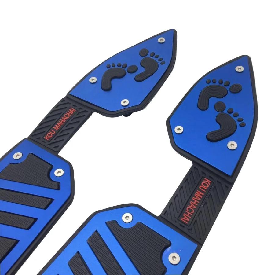 【並行輸入品】 バイク PCX CNC アルミ 金属 フット レスト フット ボード ペダルs ステップs フット パッド プレート ホンダ pcx125 150 2018年-2020年 カスタ_14