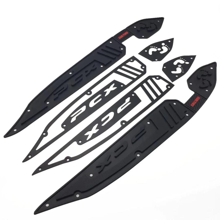 【並行輸入品】 バイク PCX CNC アルミ 金属 フット レスト フット ボード ペダルs ステップs フット パッド プレート ホンダ pcx125 150 2018年-2020年 カスタ_16
