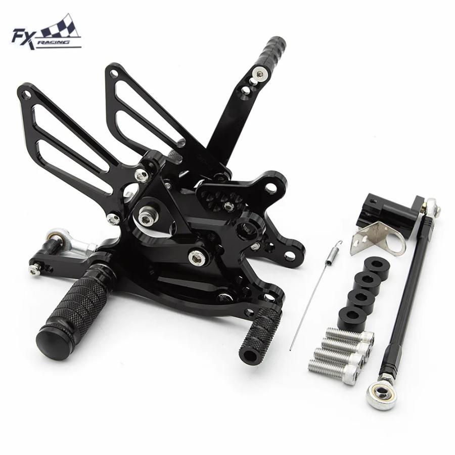 【並行輸入品】 ホンダ CBR929RR CBR954RR CBR 929 954 RR Fire SC44 SC50 2000年 2001年 2002年 2003年 CNC 調整可 リアセット フット レスト フットペグ ペダ | 