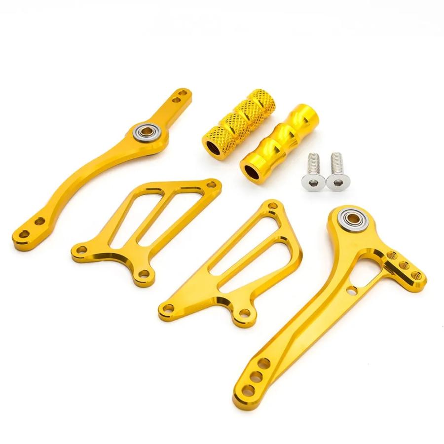 並行輸入品 ホンダ NSF100 NSR50 NSF 50 100 2004年-2010年 バイク リアセット フット ペグ ブレーキ リア ギアボックス ギア シフト シフター レバー + ウ_13