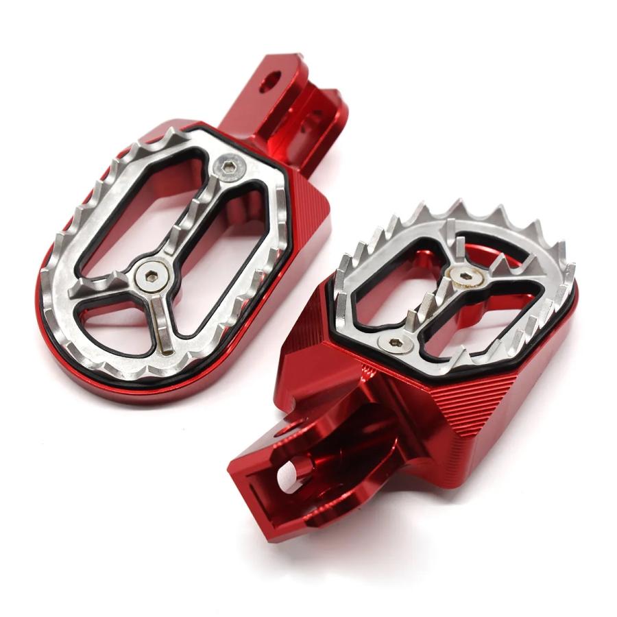 【並行輸入品】 ホンダ CRF230F CRF230 2003年-2017年 CNC アルミ フットペグ リアセット フット レスト フット ペグ ペダル リア ブレーキ レバー CRF 230 Fの画像
