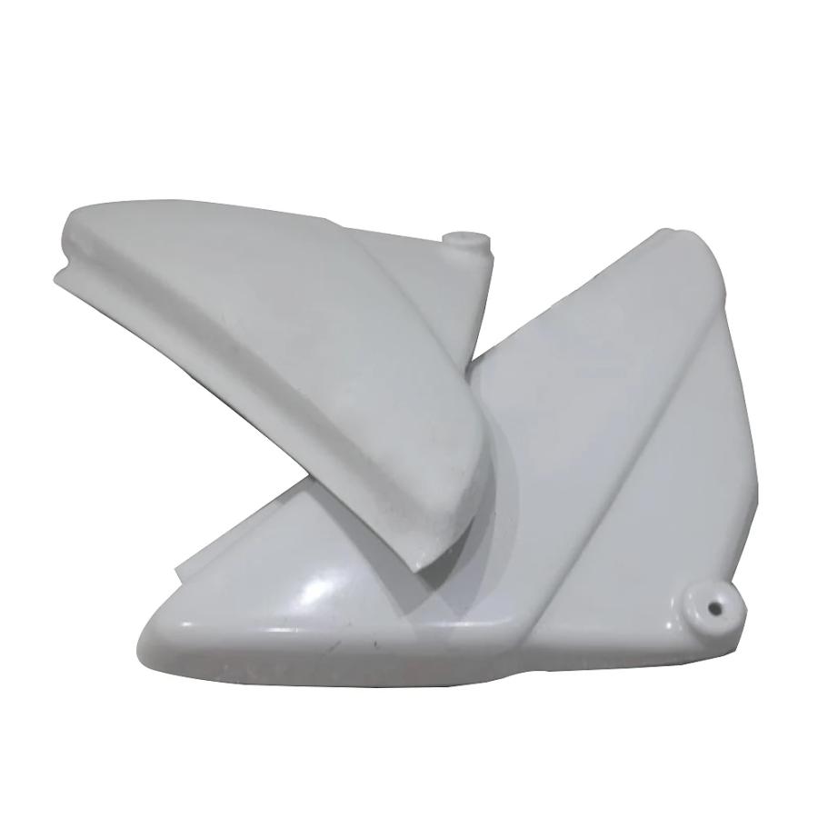 並行輸入品】 バイク ホワイト 未塗装 サイド パネル フェアリング